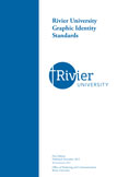 Rivier University Graphical Standards Booklet Cover