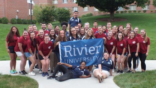 Rivier student team