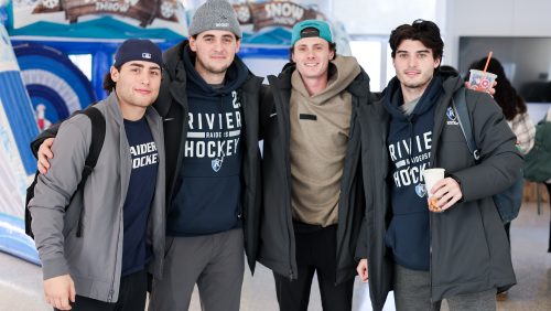 Rivier team of athletes