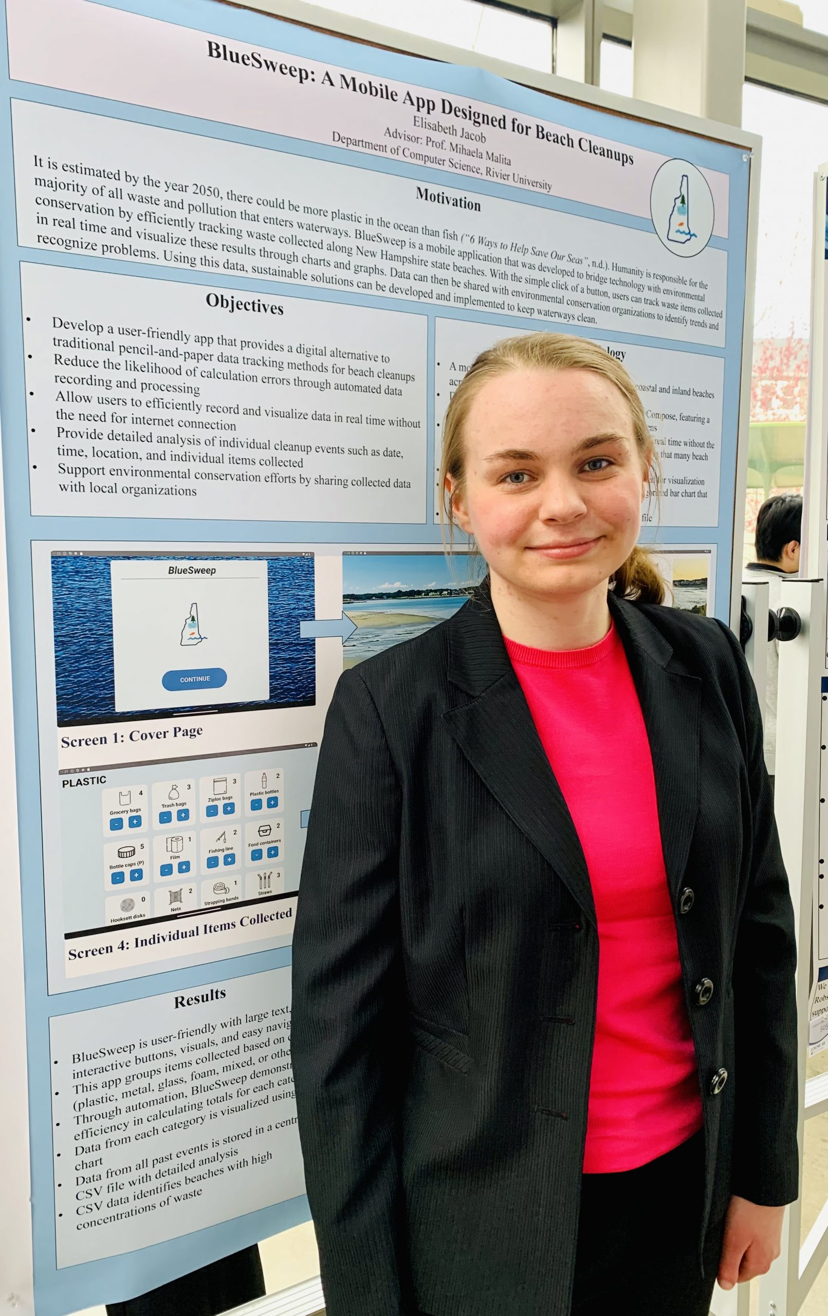 Rivier Computer Science student presents capstone project at CCSCNE ...